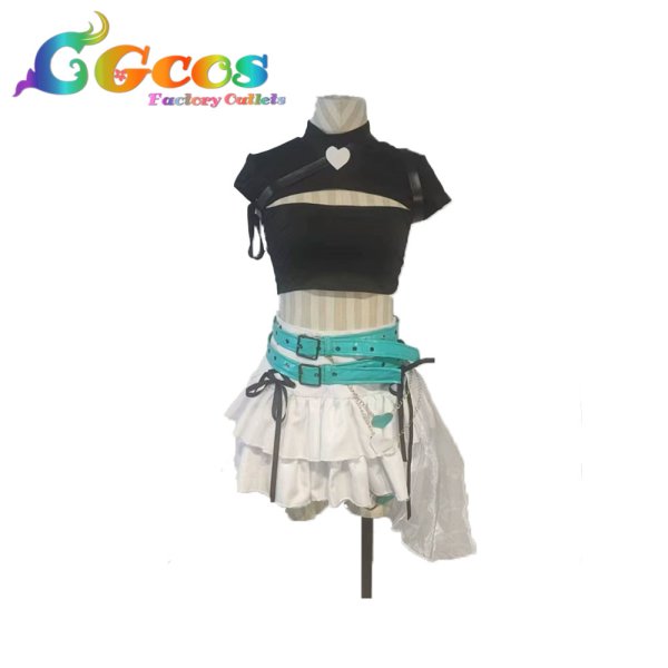 画像3: バーチャルYouTuber　Vtuber　白波らむね　サブカルゲーマー　コスプレ衣装 (3)