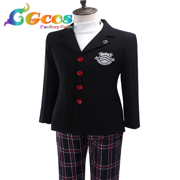 画像2: ペルソナ5 雨宮蓮 コスプレ衣装 (2)