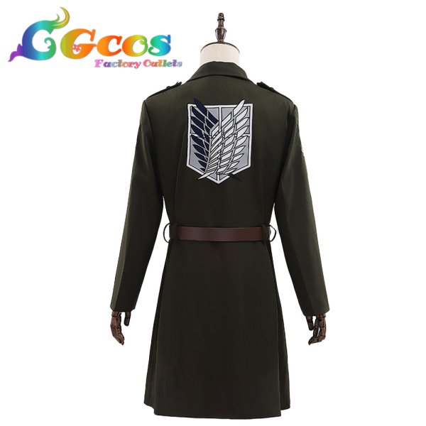 画像3: 進撃の巨人 リヴァイ コスプレ衣装 (3)