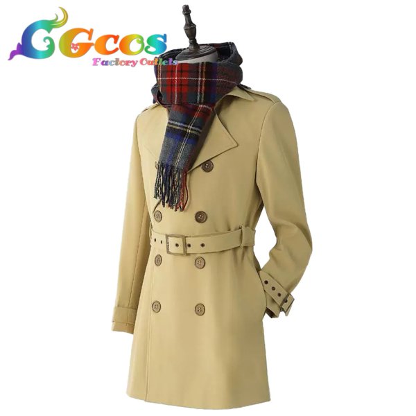 画像2: ペルソナ5 明智吾郎 制服・冬 コートのみ コスプレ衣装 (2)