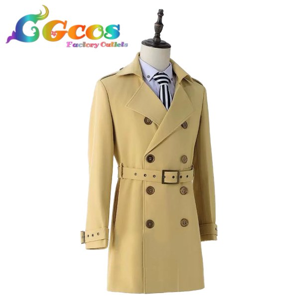 画像3: ペルソナ5 明智吾郎 制服・冬 コートのみ コスプレ衣装 (3)