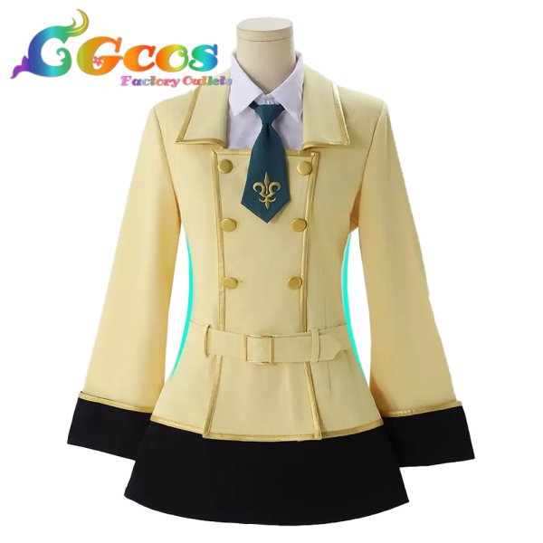 画像2: コードギアス 反逆のルルーシュ アッシュフォード学園制服 コスプレ衣装 (2)