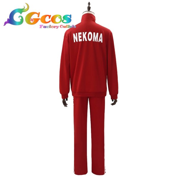 画像2: ハイキュー!! 音駒ジャージ 孤爪研磨 コスプレ衣装 (2)