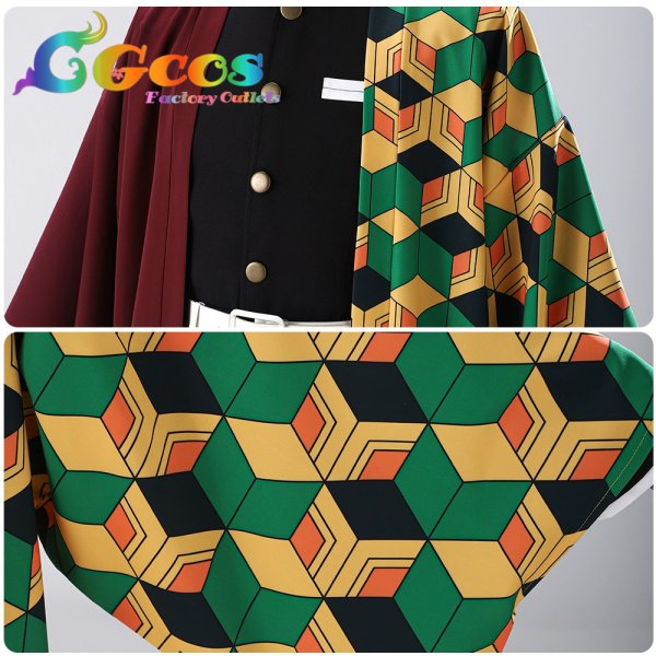 画像3: 鬼滅の刃 冨岡義勇 コスプレ衣装 (3)