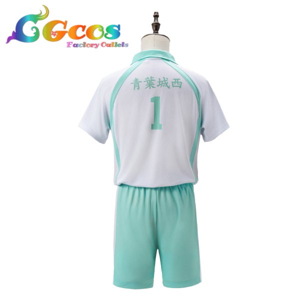 画像3: ハイキュー!! 青葉城西制服 青城ユニフォーム 及川徹 コスプレ衣装 (3)