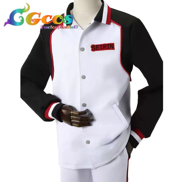 画像4: 黒子のバスケ 誠凛 ジャージ コスプレ衣装 (4)