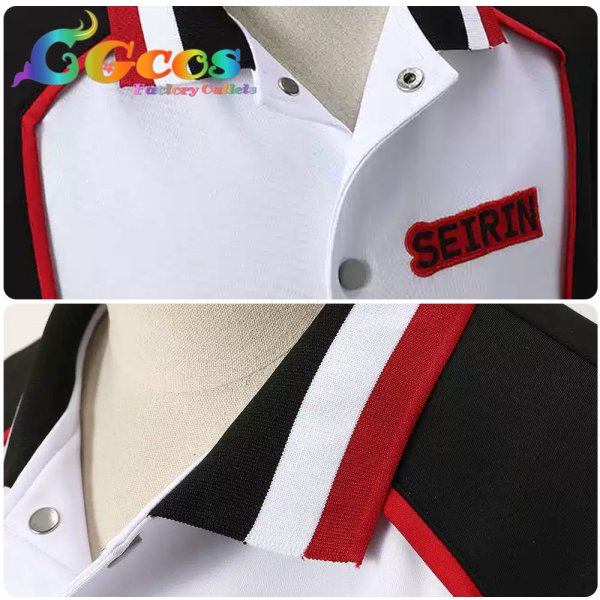 画像6: 黒子のバスケ 誠凛 ジャージ コスプレ衣装 (6)