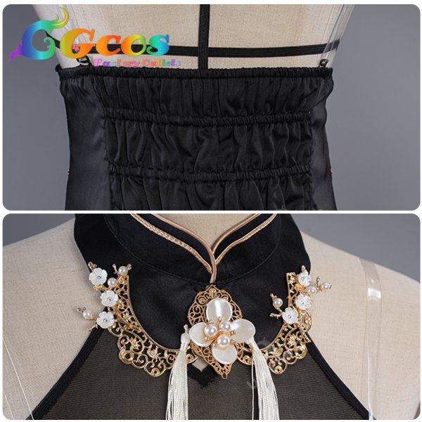 画像9: アズールレーン 鎮海 コスプレ衣装 (9)