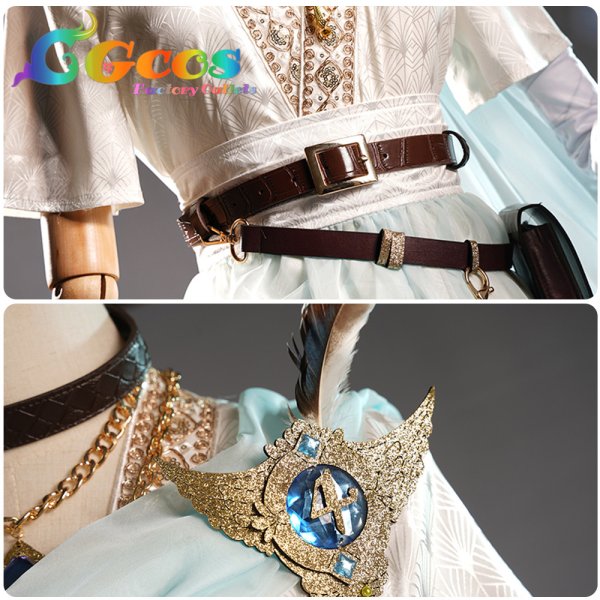 画像5: IdentityV 第五人格 占い師(イライ?クラーク) 純白の預言者 コスプレ衣装 (5)