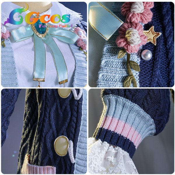 画像4: IdentityV 第五人格 心眼(ヘレナ?アダムス) 星を灯す少女 コスプレ衣装 (4)