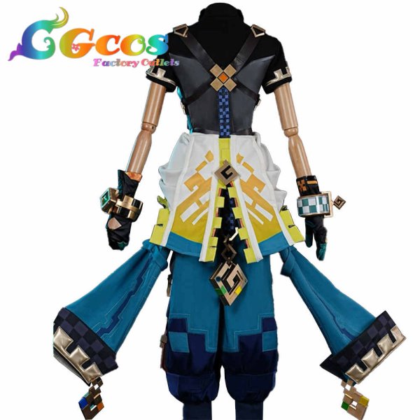 画像2: 原神(げんしん) キィニチ(Kinich) コスプレ衣装 (2)