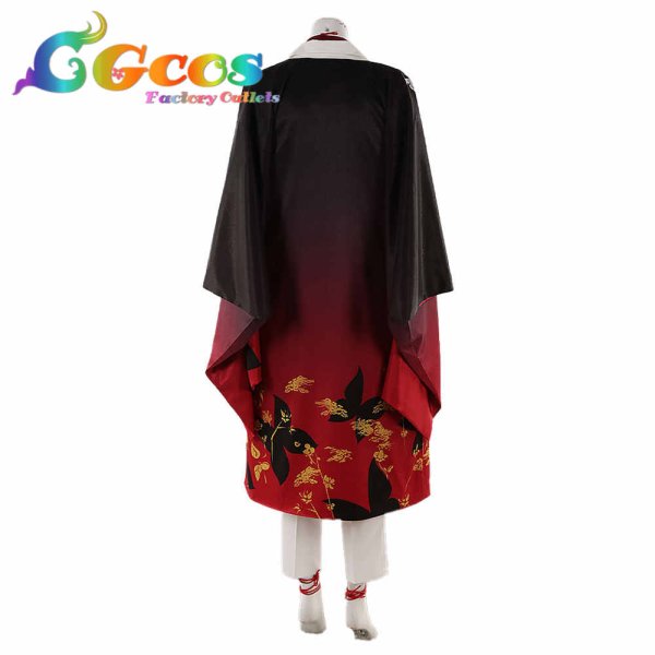 画像2: バーチャルYouTuber VTuber ヴォックス・アクマ (Vox Akuma) 通常 コスプレ衣装 (2)