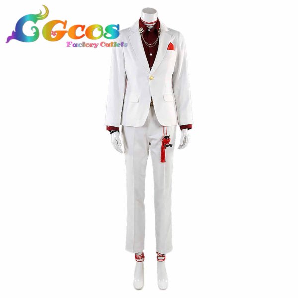 画像3: バーチャルYouTuber VTuber ヴォックス・アクマ (Vox Akuma) 通常 コスプレ衣装 (3)