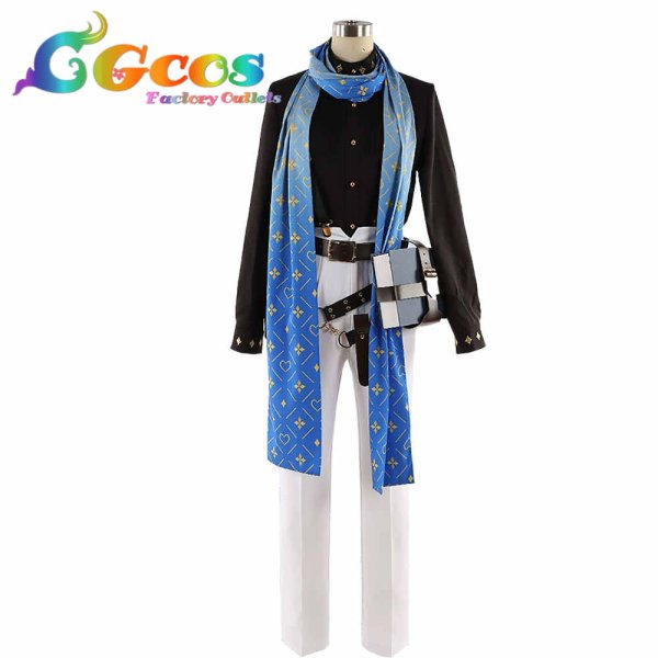 画像3: バーチャルYouTuber VTuber アイク・イーヴランド (Ike Eveland) 通常 コスプレ衣装 (3)