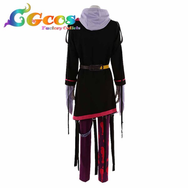 画像2: バーチャルYouTuber VTuber 浮奇・ヴィオレタ(Uki Violeta) 通常 コスプレ衣装 (2)