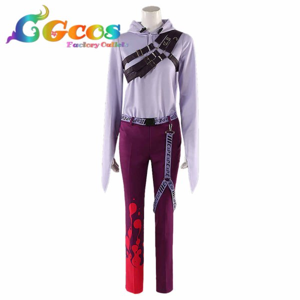 画像3: バーチャルYouTuber VTuber 浮奇・ヴィオレタ(Uki Violeta) 通常 コスプレ衣装 (3)