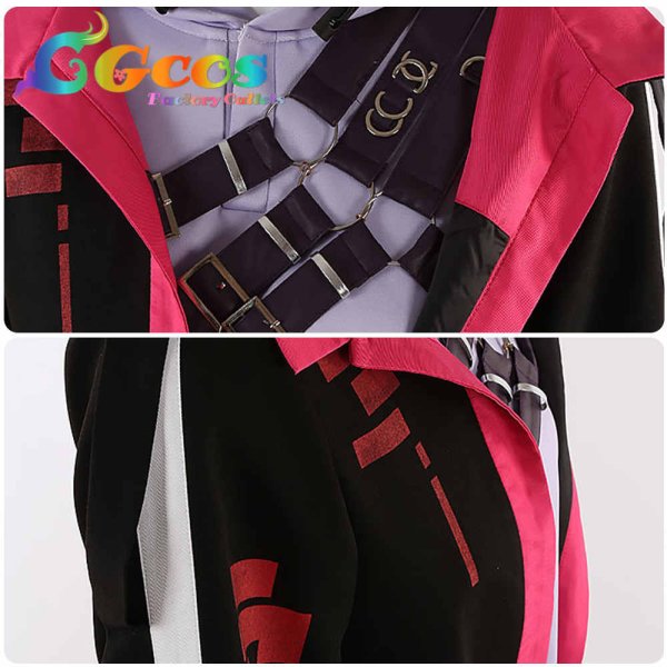 画像4: バーチャルYouTuber VTuber 浮奇・ヴィオレタ(Uki Violeta) 通常 コスプレ衣装 (4)