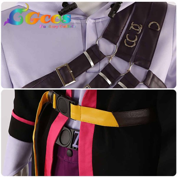 画像5: バーチャルYouTuber VTuber 浮奇・ヴィオレタ(Uki Violeta) 通常 コスプレ衣装 (5)