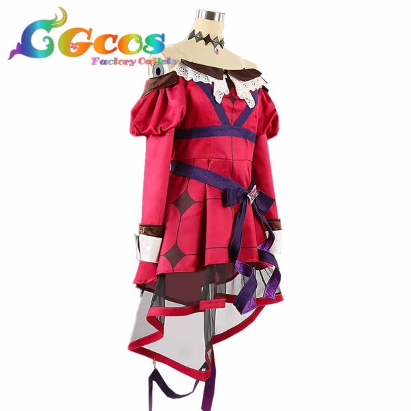 画像3: バーチャルYouTuber VTuber 壱百満天原サロメ コスプレ衣装 (3)