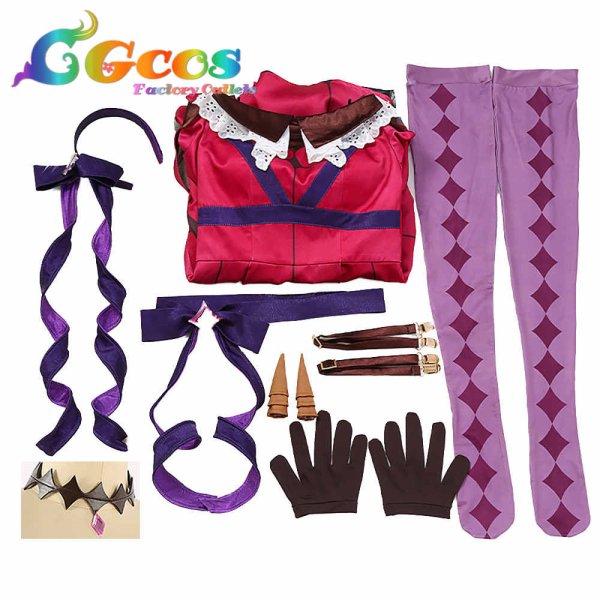 画像6: バーチャルYouTuber VTuber 壱百満天原サロメ コスプレ衣装 (6)