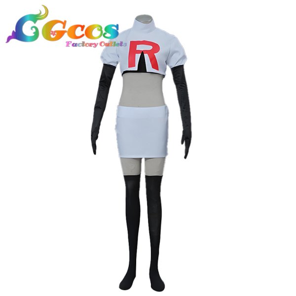 画像2: ポケットモンスター ムサシ コジロウ コスプレ衣装 (2)