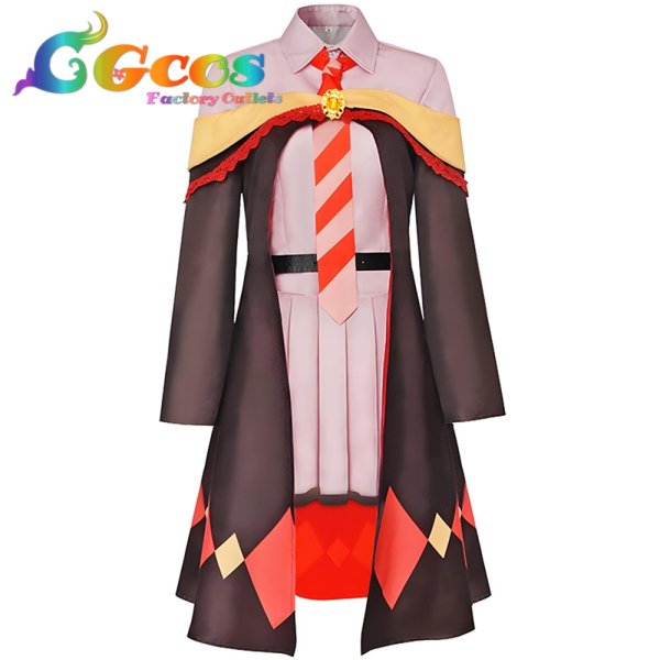 画像2: この素晴らしい世界に爆焔を! めぐみん コスプレ衣装 (2)