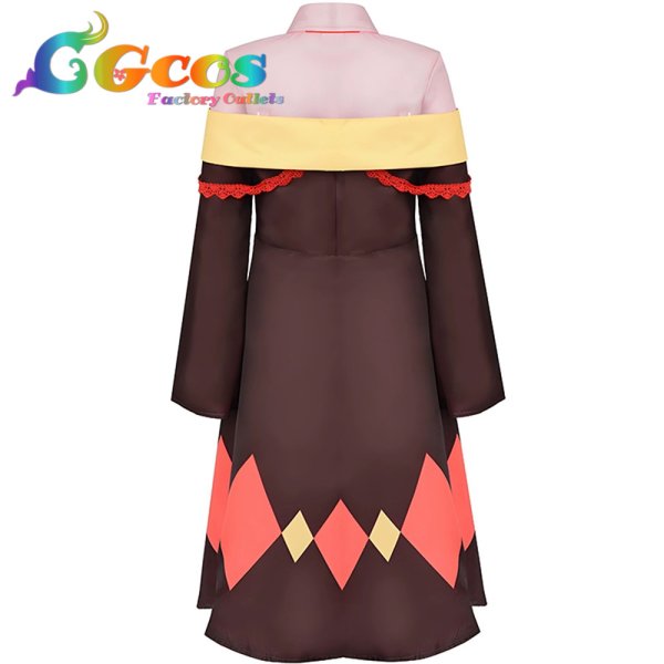 画像3: この素晴らしい世界に爆焔を! めぐみん コスプレ衣装 (3)