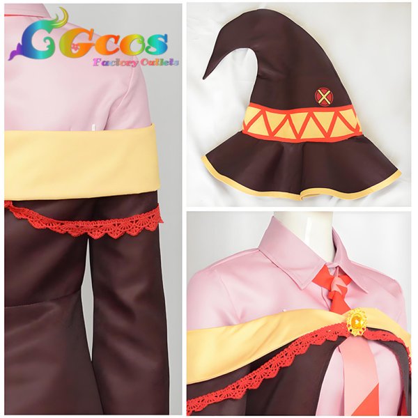 画像6: この素晴らしい世界に爆焔を! めぐみん コスプレ衣装 (6)