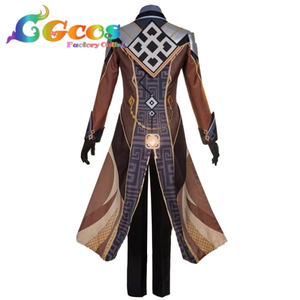 画像2: 原神(げんしん) 鍾離(ショウリ) コスプレ衣装 (2)