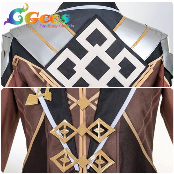 画像4: 原神(げんしん) 鍾離(ショウリ) コスプレ衣装 (4)