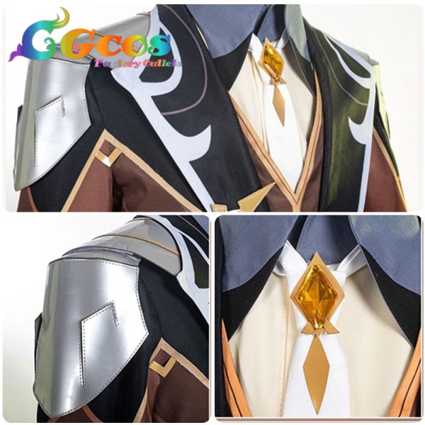 画像5: 原神(げんしん) 鍾離(ショウリ) コスプレ衣装 (5)