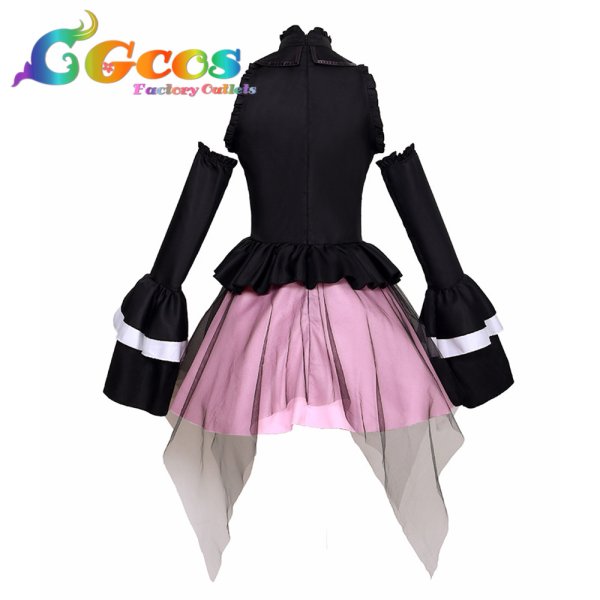 画像4: プロジェクトセカイ カラフルステージ! feat. 初音ミク 劇場版 壊れたセカイと歌えないミク 暁山瑞希 コスプレ衣装 (4)