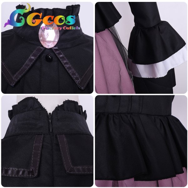 画像5: プロジェクトセカイ カラフルステージ! feat. 初音ミク 劇場版 壊れたセカイと歌えないミク 暁山瑞希 コスプレ衣装 (5)