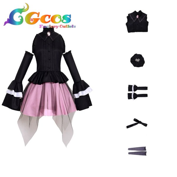 画像7: プロジェクトセカイ カラフルステージ! feat. 初音ミク 劇場版 壊れたセカイと歌えないミク 暁山瑞希 コスプレ衣装 (7)