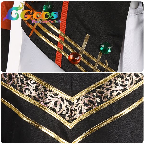 画像12: あんさんぶるスターズ! 月永レオ カラフルメロディ コスプレ衣装 (12)