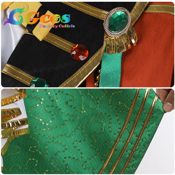 画像13: あんさんぶるスターズ! 月永レオ カラフルメロディ コスプレ衣装 (13)