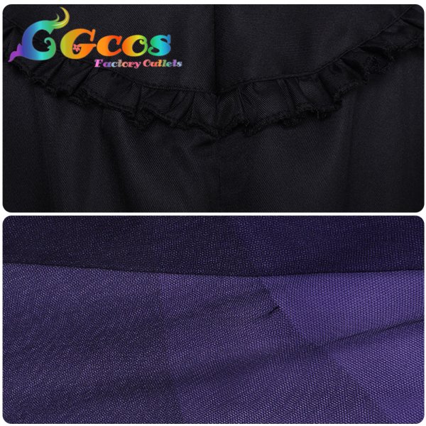 画像6: プロジェクトセカイ カラフルステージ! feat. 初音ミク 劇場版 壊れたセカイと歌えないミク 朝比奈まふゆ コスプレ衣装 (6)