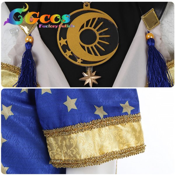 画像8: 星に願いを デュース・スペード トレイ・クローバー イデア・シュラウド コスプレ衣装 (8)