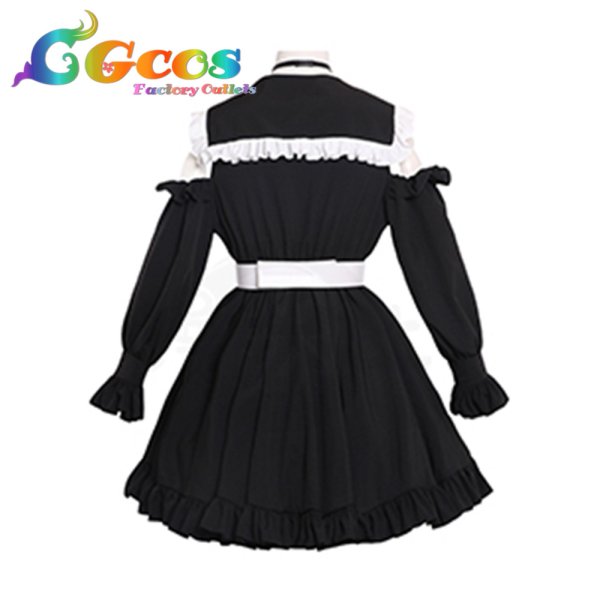 画像4: Re:ゼロから始める異世界生活 ガーリーコーデ レム ラム コスプレ衣装 (4)