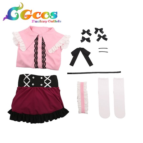 画像7: Re:ゼロから始める異世界生活 ガーリーコーデ レム ラム コスプレ衣装 (7)