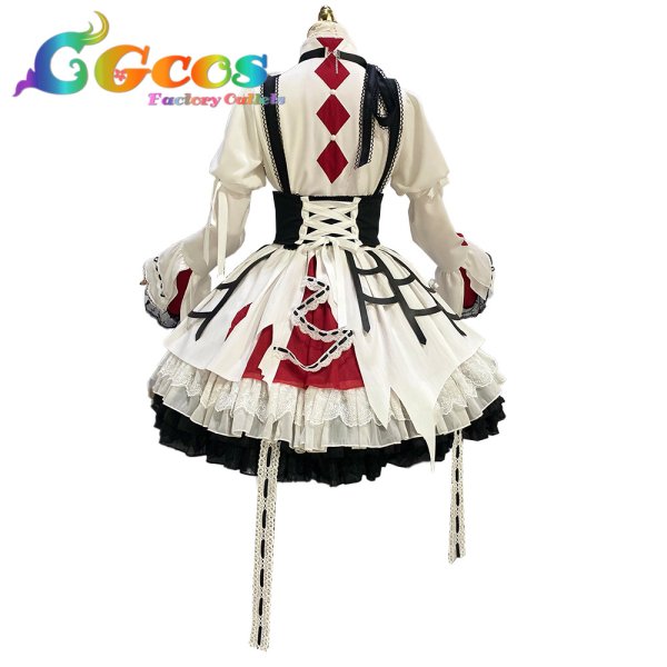 画像2: プロジェクトセカイ カラフルステージ! feat. 初音ミク 暁山瑞希 苦痛の綻花 失われてしまったもの コスプレ衣装 (2)