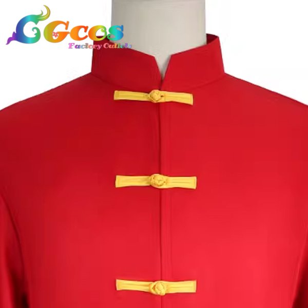 画像8: らんま1/2 早乙女乱馬 チャイナ服 コスプレ衣装 (8)