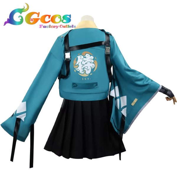 画像2: ゼンレスゾーンゼロ 星見雅 コスプレ衣装 (2)