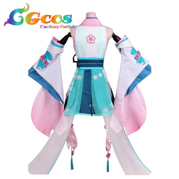 画像2: 本格幻想RPG 陰陽師 初音ミクコラボ コスプレ衣装 (2)