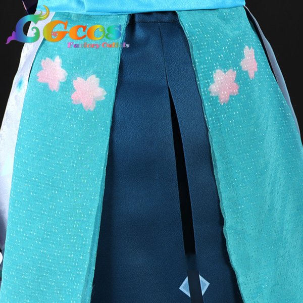 画像6: 本格幻想RPG 陰陽師 初音ミクコラボ コスプレ衣装 (6)