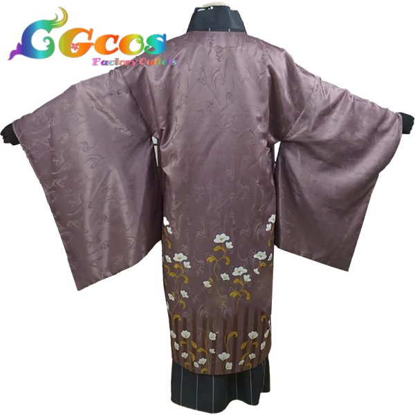 画像2: バーチャルYouTuber VTuber ルカ・カネシ (ロLuca Kaneshiro) 着物 ニューイヤーボイス2022 コスプレ衣装 (2)