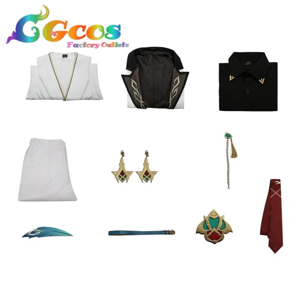 画像4: 原神(げんしん)　カーヴェ　コラボ衣装　コスプレ衣装 (4)