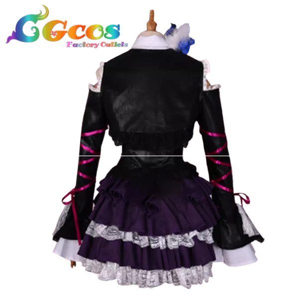 画像2: ラブライブ! サンシャイン!! 津島善子 Guilty Kiss Aqours1stライブ衣装 コスプレ衣装 (2)