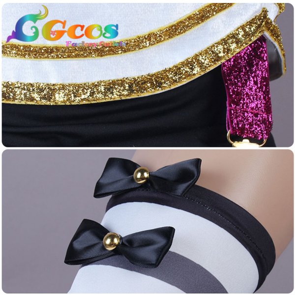 画像5: ラブライブ!虹ヶ咲学園スクールアイドル同好会 天王寺璃奈 ドキピポ??エモーション コスプレ衣装 (5)