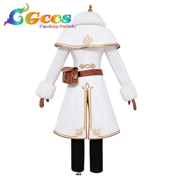 画像2: ゼルダの伝説 ゼルダ姫 冬服 コスプレ衣装 (2)